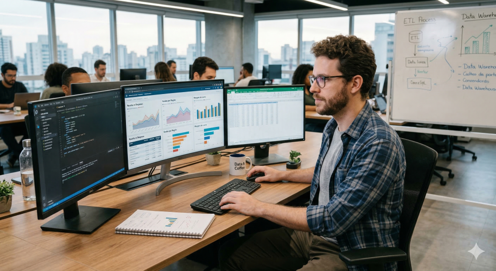 A carreira de analista de BI e o mercado de dados
