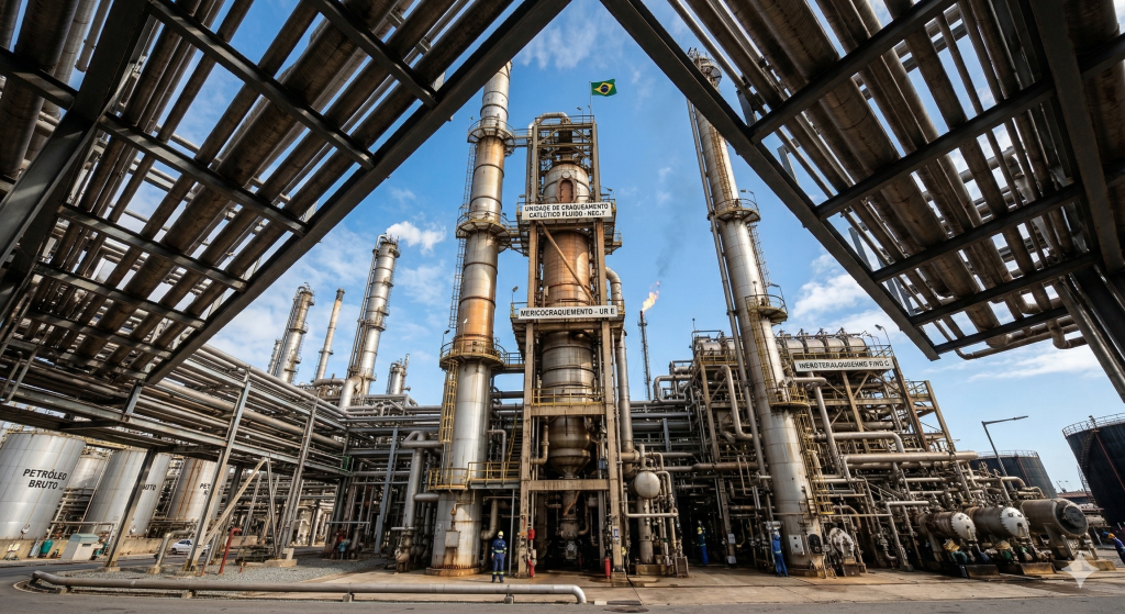 Separação molecular e craqueamento catalítico para produção de diesel