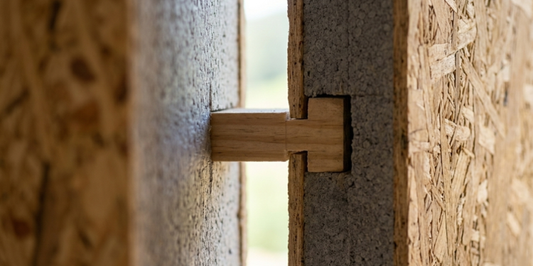 A casa de 58 m² construída como um "quebra-cabeça" de alta performance, onde as paredes são o próprio isolamento e a estrutura da união.