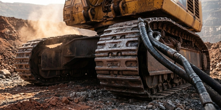 A super escavadeira de 800 toneladas que consome mais óleo diesel que uma frota inteira de caminhões para extrair os minérios essenciais das baterias modernas
