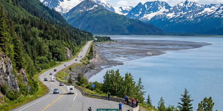 Seward Highway é a estrada mais bonita do Alasca