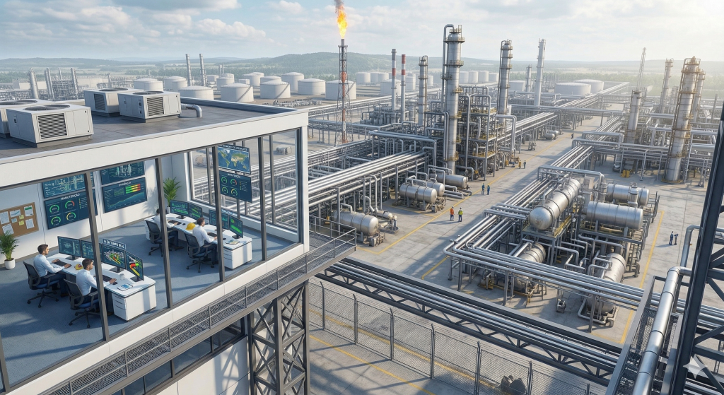 Monitoramento digital de refinarias por inteligência artificial e sustentabilidade