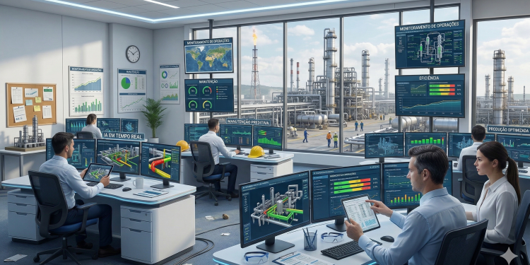 Monitoramento digital de refinarias por inteligência artificial e sustentabilidade