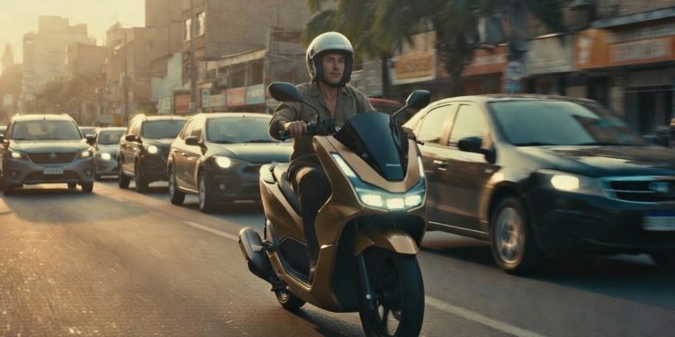 Esta scooter maravilhosa faz 45 km/l e garante uma agilidade formidável para vencer o trânsito pesado das capitais