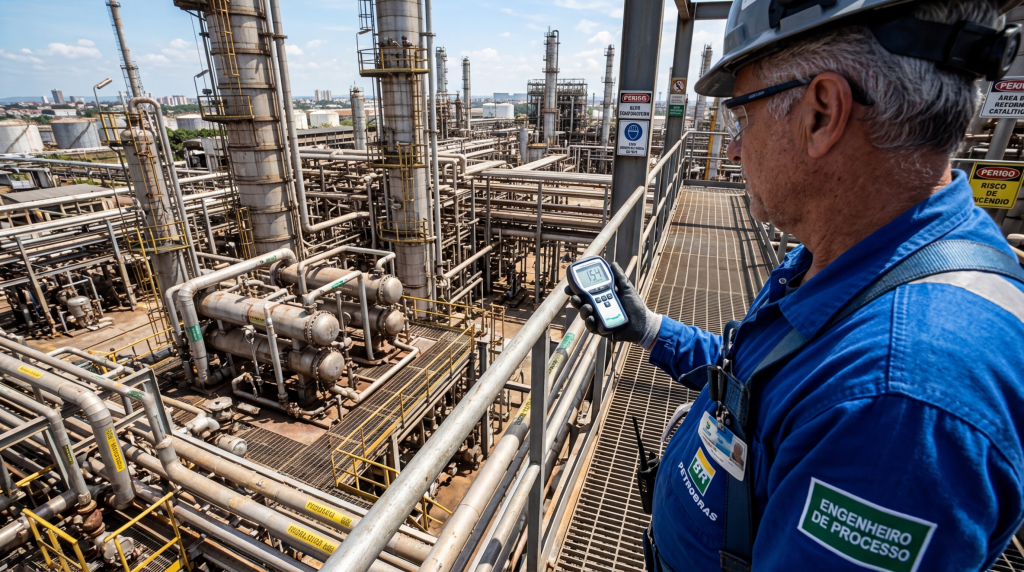 O processo que transforma nafta em gasolina premium com maior octanagem e desempenho