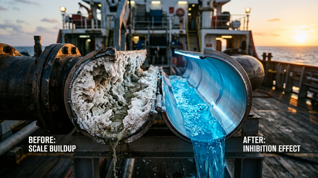 O sistema que impede depósitos minerais e melhora a eficiência na produção de petróleo