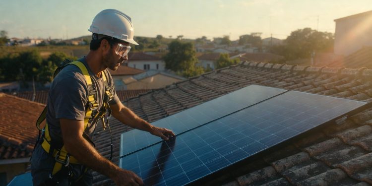 O mercado que cresce silenciosamente e contrata instaladores de painéis solares por R$ 5.000 mensais