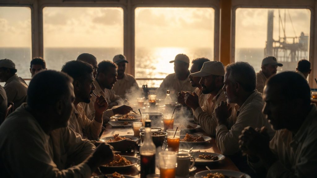 A vaga secreta em alto-mar que paga muito bem e dá 15 dias de folga para quem não é engenheiro