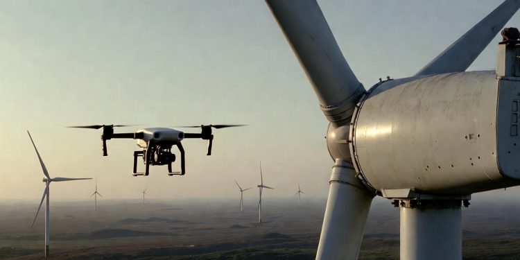 Exigindo curso rápido e pagando R$ 11 mil a inspeção eólica com drones liberta técnicos do salário comum