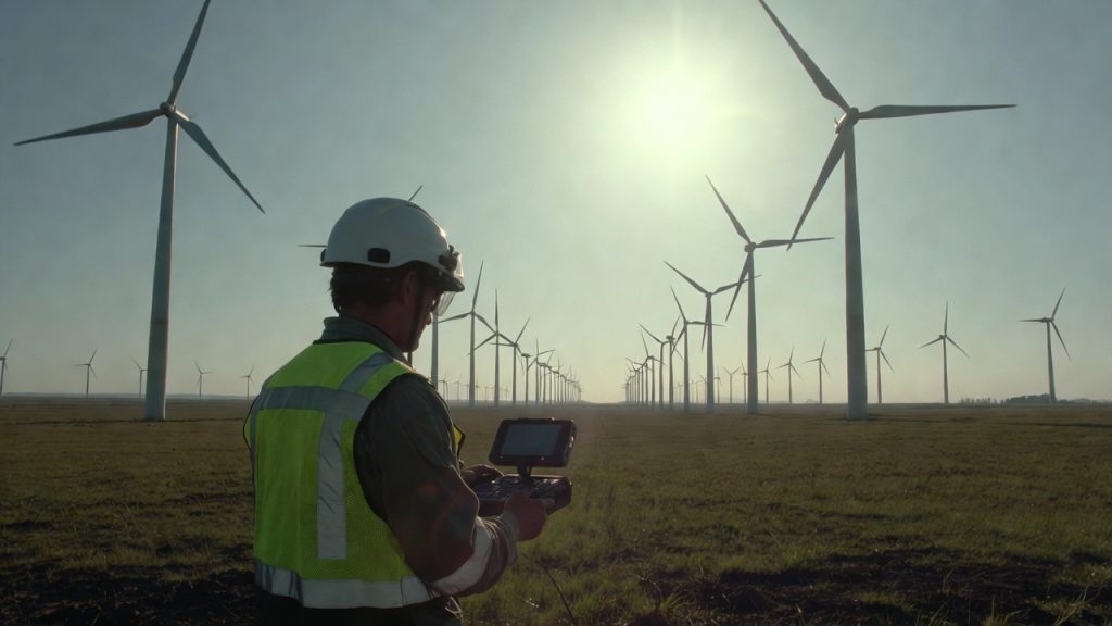 Exigindo curso rápido e pagando R$ 11 mil a inspeção eólica com drones liberta técnicos do salário comum