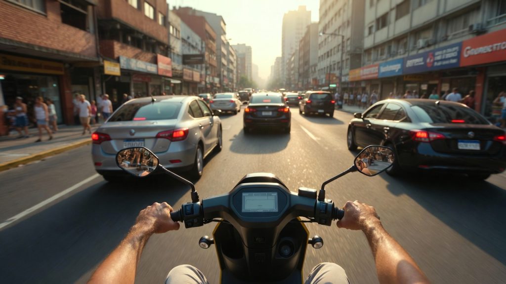 Fugir dos postos de gasolina virou uma tarefa formidável com esta scooter elétrica que custa menos de R$ 10 mil