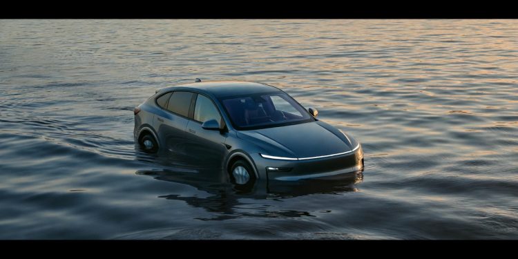 O novo SUV chinês de ultra-luxo que consegue flutuar na água e girar 360º no próprio eixo