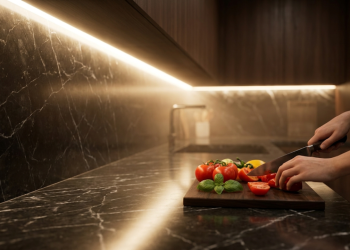 Melhore a iluminação da sua cozinha e veja como instalar LED sem danificar os armários