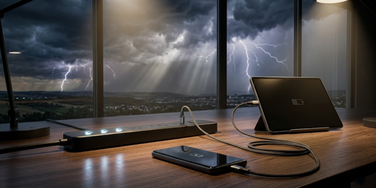 Tempestades podem queimar seus aparelhos sem aviso! Veja por que filtros de linha com USB viraram item essencial na casa moderna