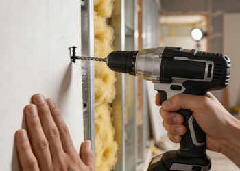 Projeto de 70 metros quadrados usa paredes duplas para reduzir ruídos dentro da casa