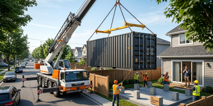 Casa modular com estrutura de containers de 60 metros quadrados une rapidez de obra, estilo industrial e baixo custo