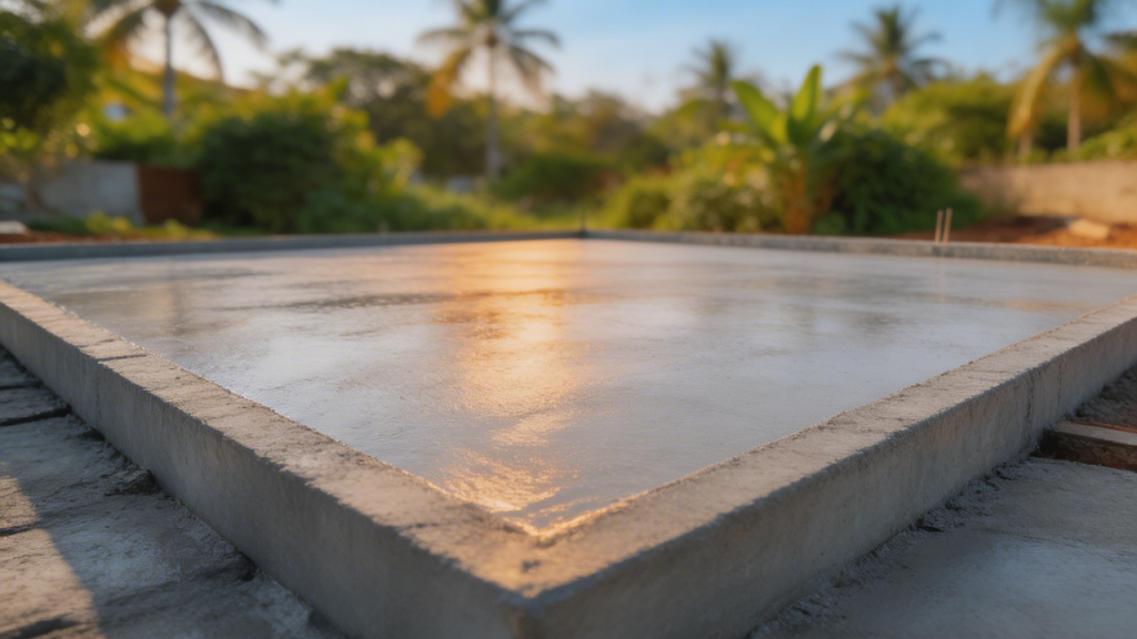 Casa de 70 metros quadrados com radier de borda reforçada que distribui o peso da construção por toda a base do terreno