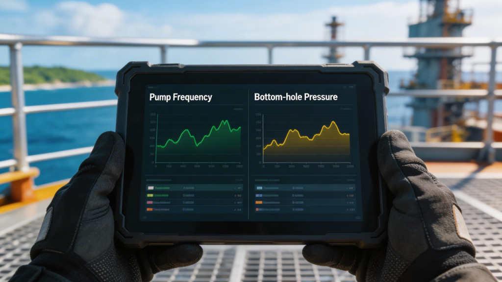 Poço de petróleo em águas profundas usa bomba submersa capaz de empurrar grandes volumes de óleo até a superfície