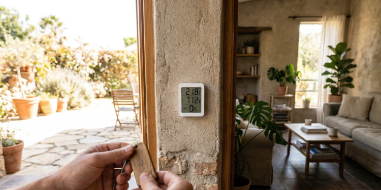 Casa compacta de 43 metros quadrados com telhado ventilado que impede o calor do sol de se acumular dentro da casa