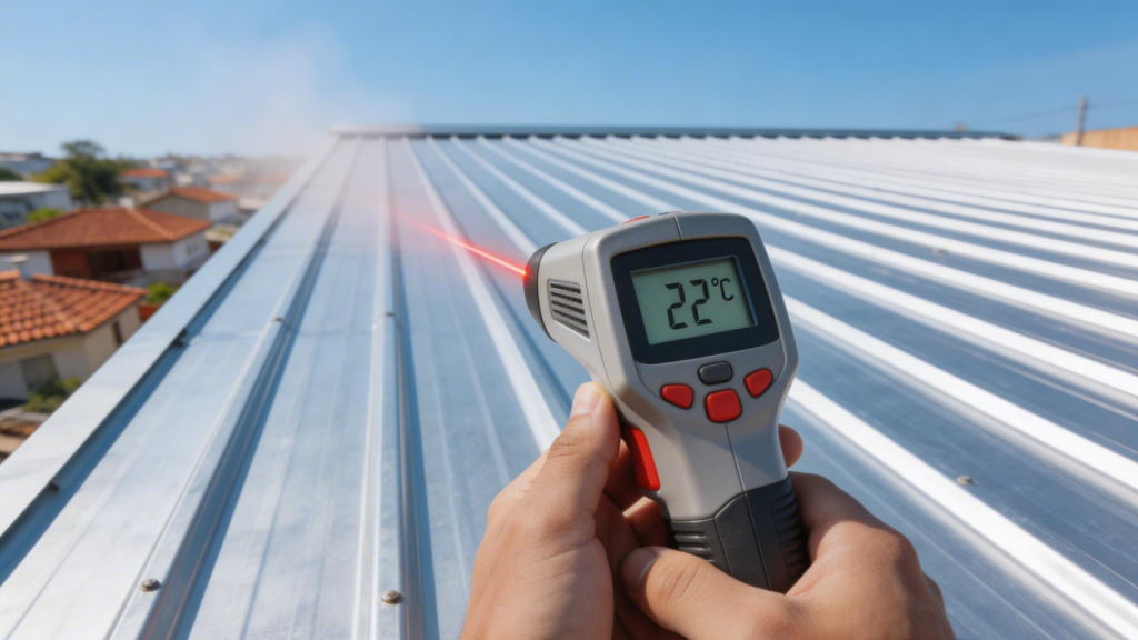 Casa de 90 metros quadrados com telhado termoacústico que diminui o aquecimento causado pela radiação solar