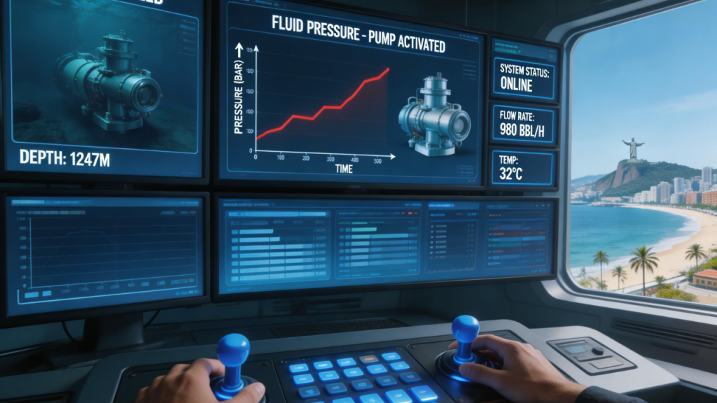 Bombeio Multifásico: A força hidráulica que permite extrair petróleo em águas ultraprofundas com baixa pressão natural