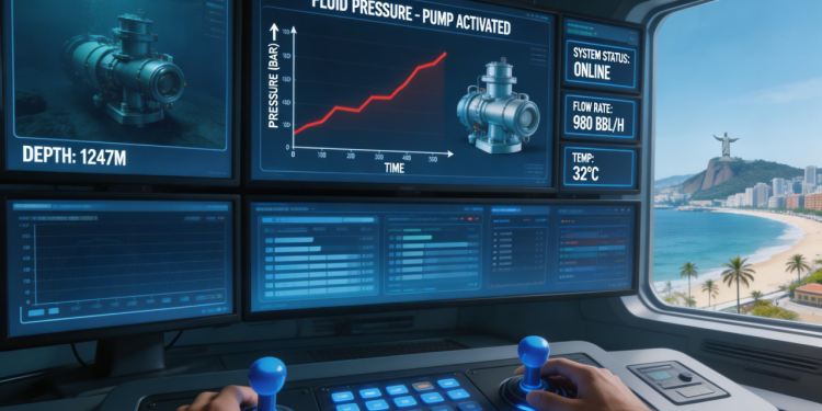 Bombeio Multifásico: A força hidráulica que permite extrair petróleo em águas ultraprofundas com baixa pressão natural