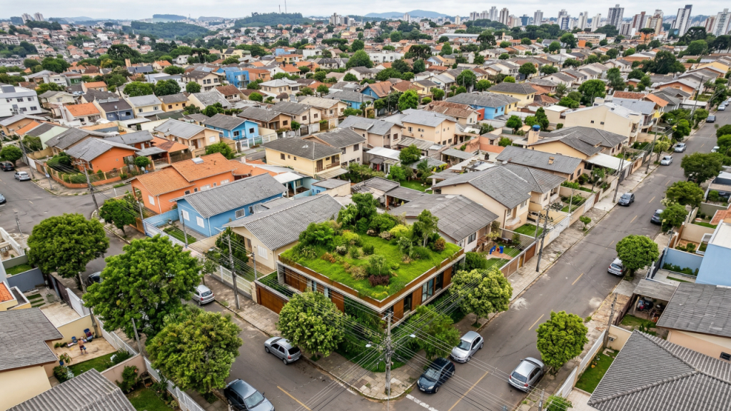 O valor exato dos materiais e da mão de obra para instalar um telhado vivo que arrefece a casa naturalmente