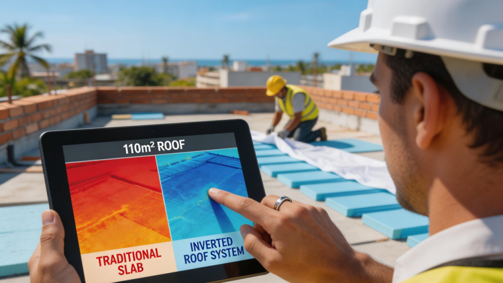 Casa compacta de 70 metros quadrados com isolamento acústico para gravações