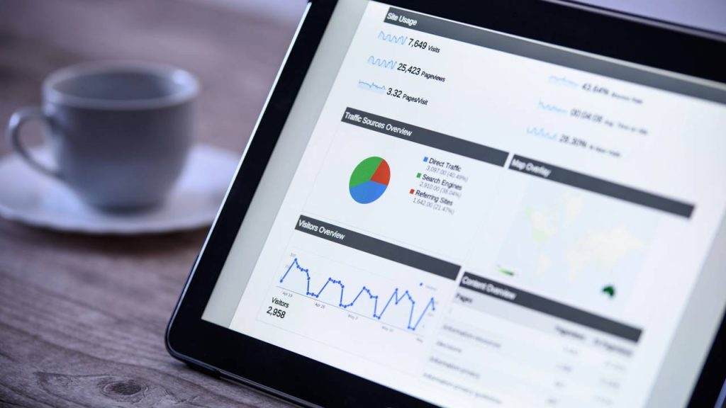Gráfico de análises para SEO - Créditos: depositphotos.com / wdnet