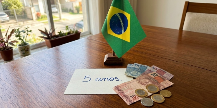 Consumidor analisando papéis de cobranças financeiras prescritas