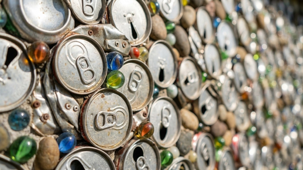 Desafiando a engenharia tradicional, aposentado blinda sua casa utilizando mais de 50 mil latas de cerveja recicladas para criar um isolamento único