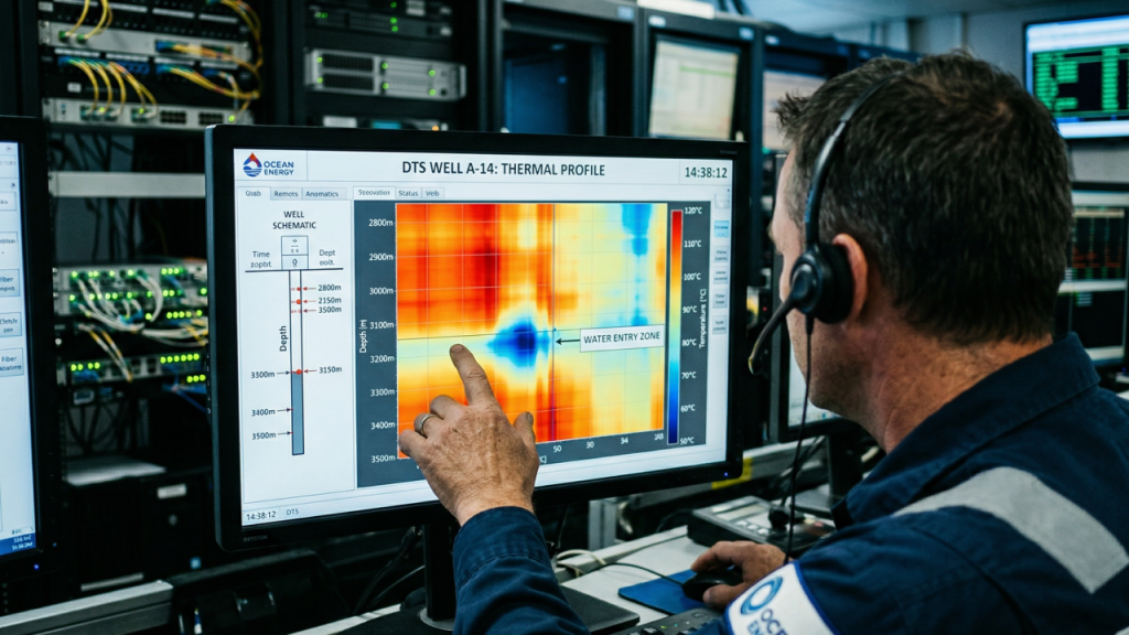 O “termômetro gigante” que mede a temperatura de poços de petróleo a quilômetros de profundidade