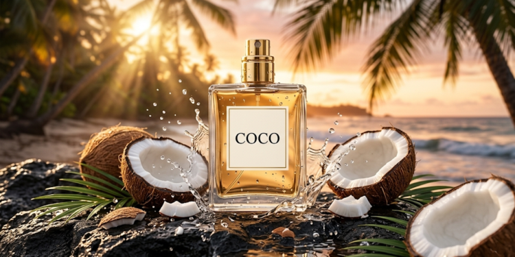 Perfumes com cheiro de coco que deixam a pele cheirosa e hidratada no calor