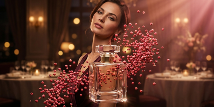 Como fragrâncias com pimenta rosa elevam sua confiança à noite