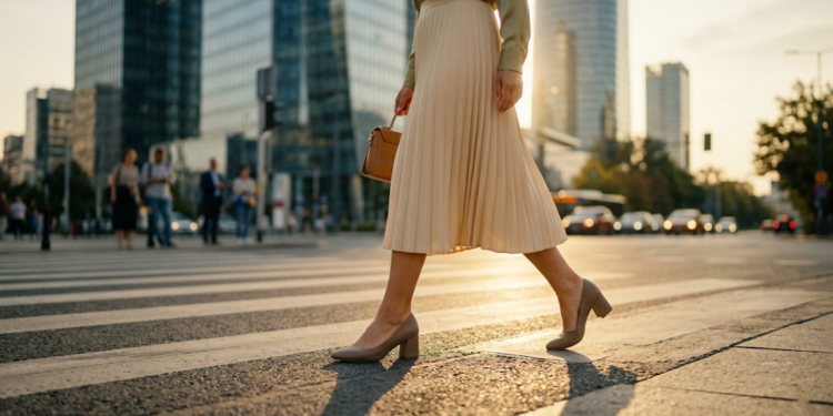 Quer usar salto o dia inteiro? Sapatos confortáveis que evitam dor nos pés