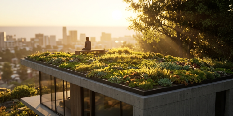 Quanto custa para fazer um telhado verde residencial e transformar o clima da casa com isolamento térmico natural