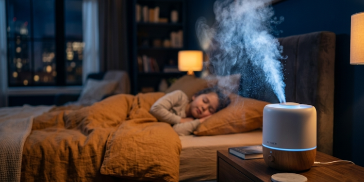 Como umidificadores e difusores elétricos melhoram a respiração no tempo seco