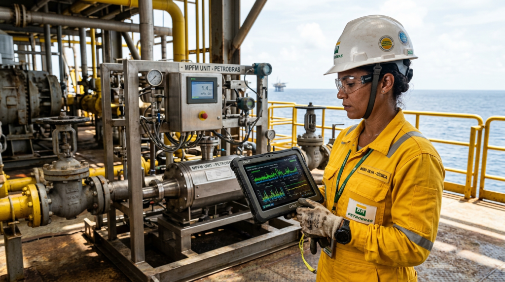 A tecnologia de medição mais eficiente da indústria para reduzir custos em plataformas offshore