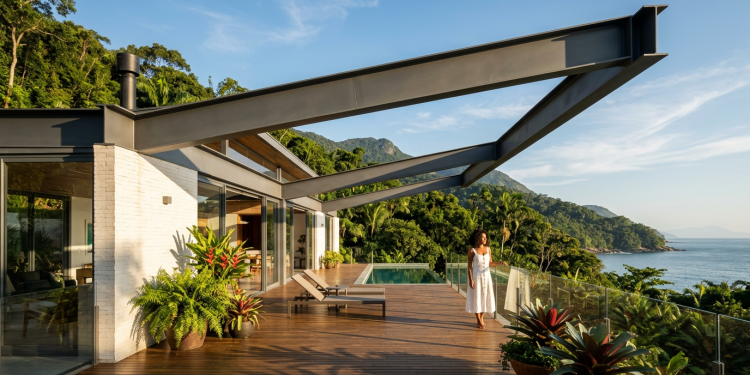 Beirais em cantilever com perfis de aço em casas de 85 metros quadrados valem a pena Veja custos e riscos ocultos