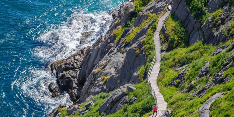 Com 298 km de extensão pela costa canadense, a rodovia cênica surge como uma obra de engenharia em meio a vales e penhascos