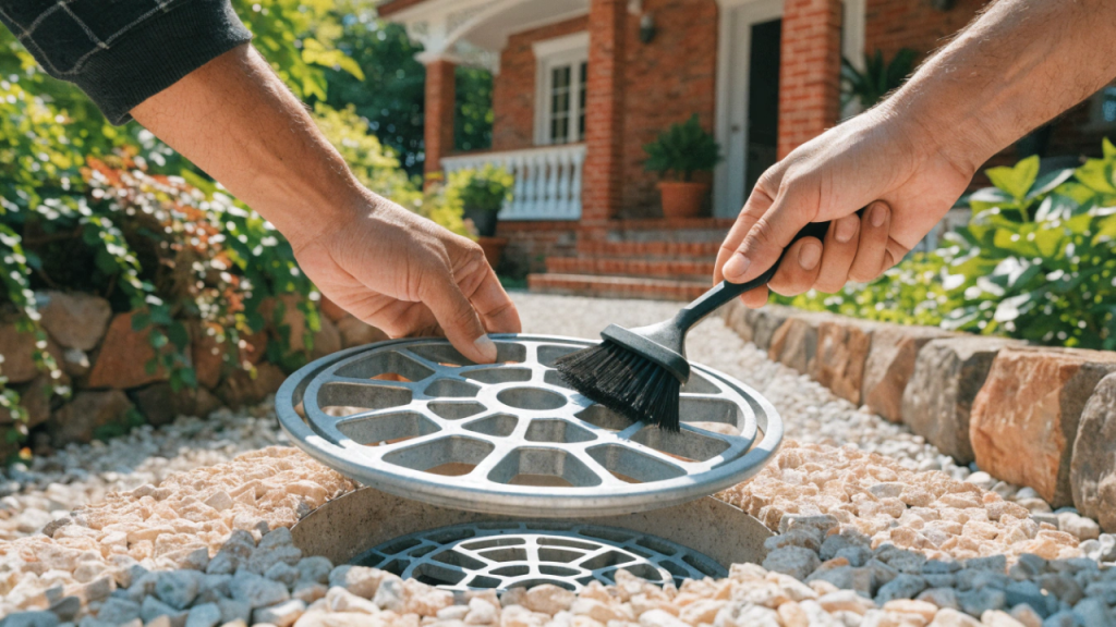 Casa moderna utiliza reservatório de retardo e melhora a segurança em dias de chuva