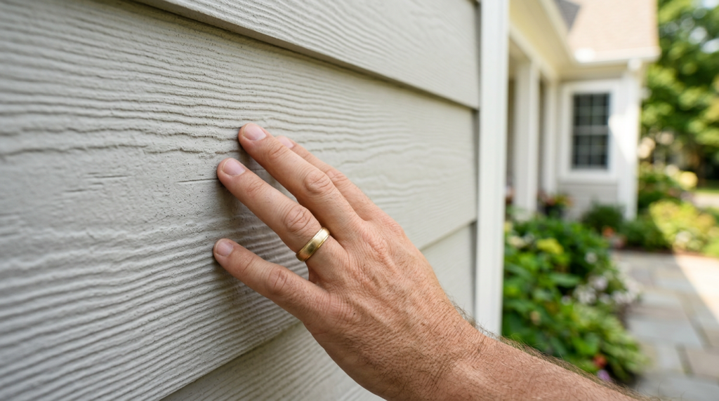 Como essa casa combina estética moderna e proteção com siding cimentício sobre membrana