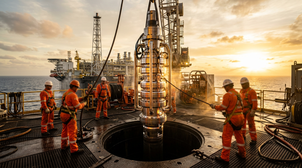 Como o bombeio centrífugo submerso transforma a extração de petróleo em poços desafiadores