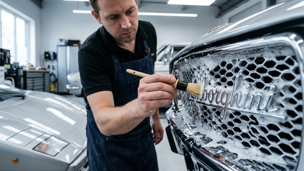 Recuperar o brilho de carros de luxo abandonados em garagens virou um negócio de 15 mil reais por mês para novos especialistas