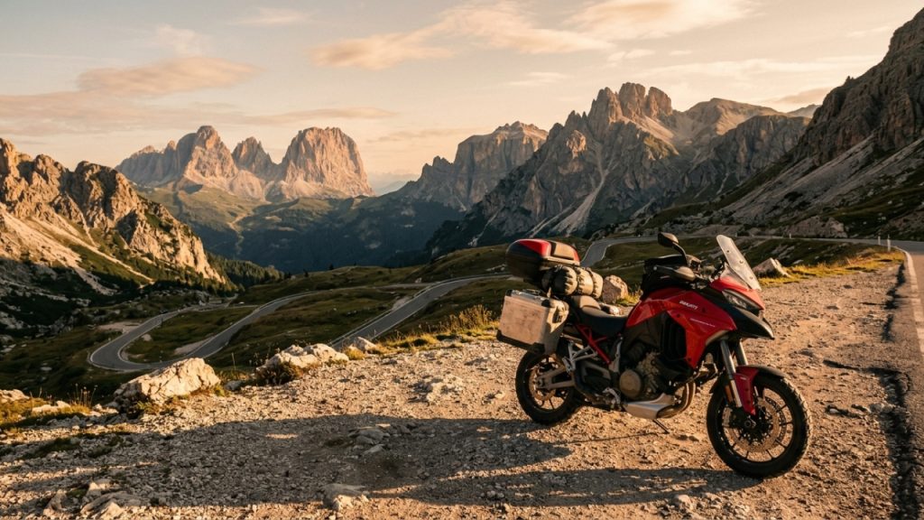 Tecnologia de MotoGP em uma aventureira faz esta máquina italiana ser a surpresa definitiva para os viajantes