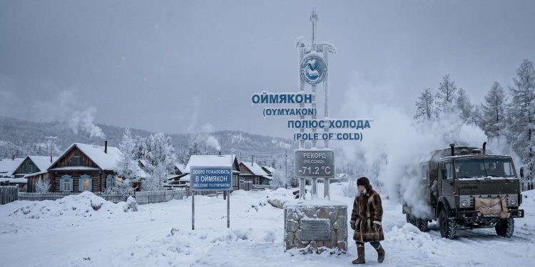 A cidade mais fria do planeta habitada permanentemente onde os termômetros chegam a marcar 71 graus negativos no inverno