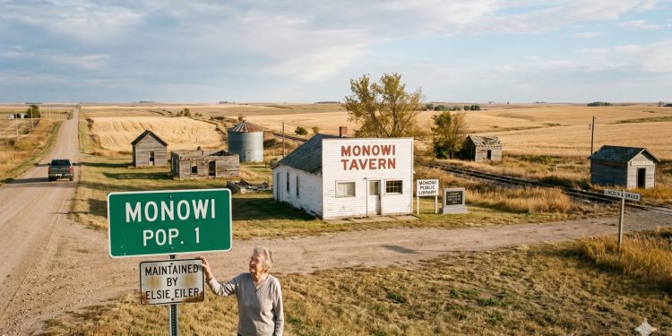 O único município oficial do mundo governado por uma única moradora que atua como prefeita e bibliotecária