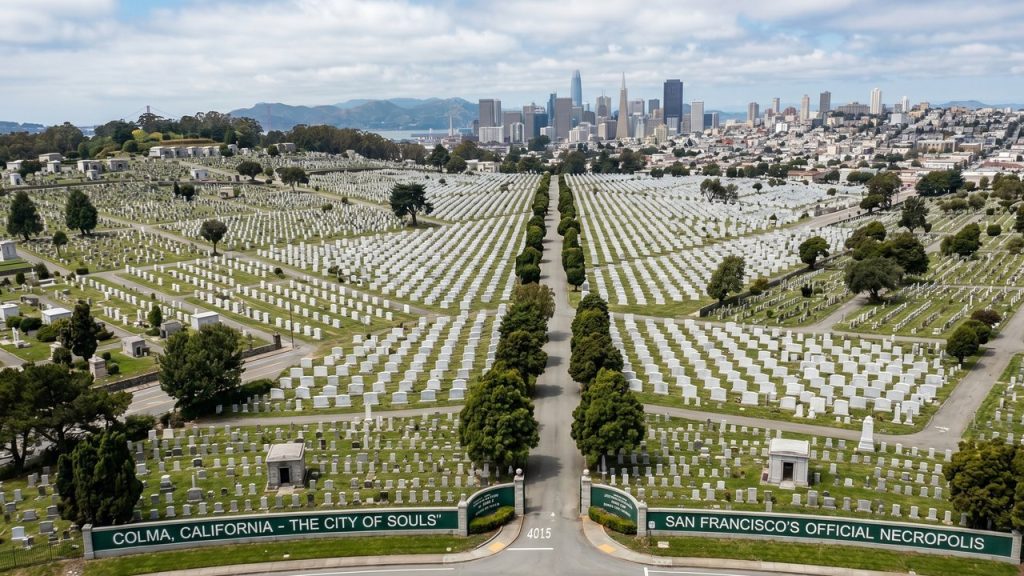O município silencioso desenhado para abrigar 1 milhão de mortos e que possui apenas 1500 habitantes vivos