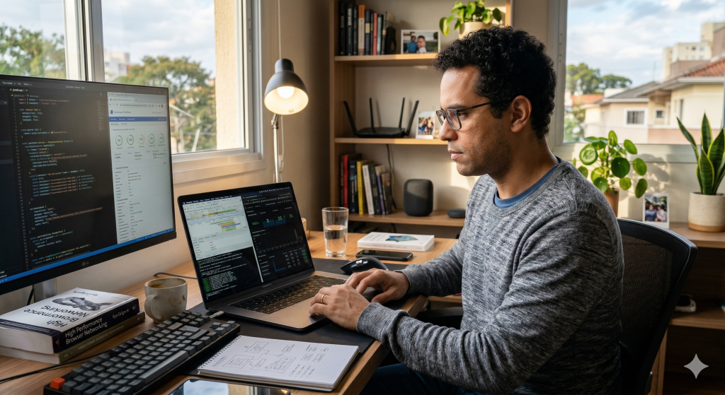 Ganhando R$ 10 mil mensais o especialista que transforma sites lentos em máquinas de velocidade extrema direto do home office