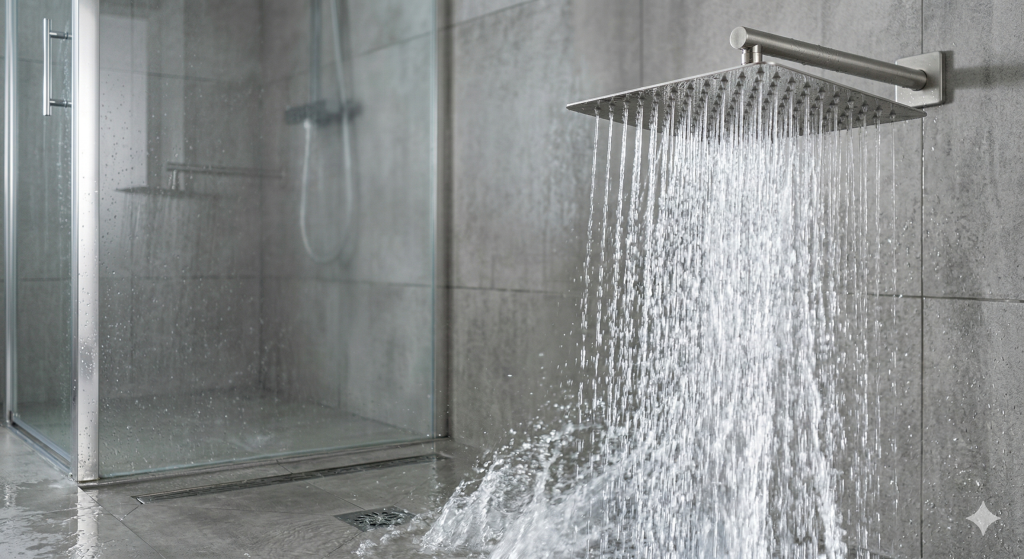 Ducha de alta pressão que economiza 40 por cento de água entrega banho de hotel e deixa o público de boca aberta com o preço